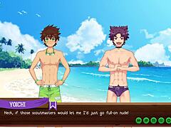 キャンプバディ ヨイチルートでビーチエピソードが始まる