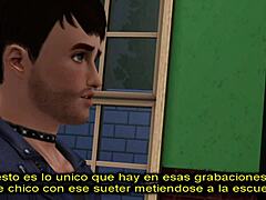哟，Corazones Criminales Yaoi Sims 3第6集内射