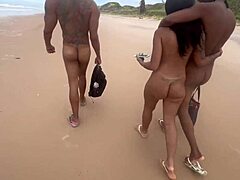 Amateur Teen Nudist Orgy On African Beach Caught On Camera