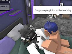 요, 내 퍼리 펫이 나를 거칠게 타고 하드코어 애널 플레이