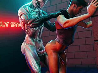 3D animated gay porn action