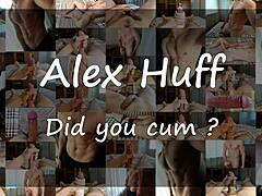 哟，ASMR大鸡巴手淫，伴随着大声呻吟和射精合集