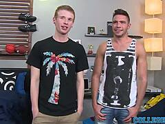 Brody Hamilton dominuje Sam Northman w hardcore'owej akcji dupkowej