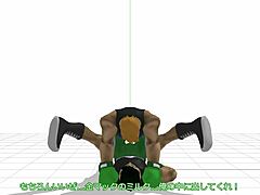 小麦的疯狂男同肛交游戏