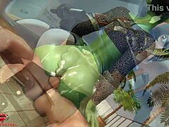 只是gay在3D场景中被猛干的狂野合集。超级热辣！