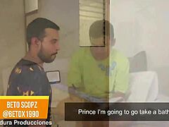 Yo, tengok adegan nafsu gay Latino retro ni dengan Beto dan kawan-kawan