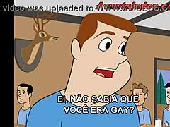 Gay hentai αγόρια βουτούν σε άγρια ομαδική δράση