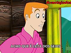 Lelaki berbulu Brazil dalam adegan porn kartun gay liar