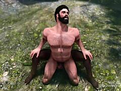 Skyrim meleg szabadban baszás a tónál, szórakozás