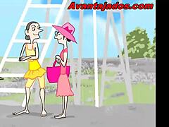 desenho gay com ação intensa brasileira