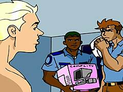 Passionerad hård avsugning och stjärtknull i anime-spelstil