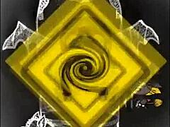 在车库挑逗假阳具玩耍，为NFT素描