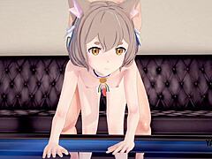 Re Zero Yaoi - Demam terlarang Felix - Menyerah di meja