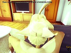 เฟอร์รี่ ยาโออิ มุมมองบุคคลที่หนึ่ง: หมาป่าดูดและเย็ดพร้อมครีมพาย