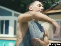 widower stepdad sneaks into shower barebacks young stepson taboo