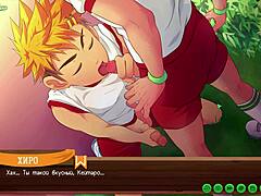 yo hiro, slurp keitaro's juicy cock like that in 3d hentai! 👅🍆💦